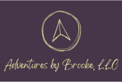 A logo of adventures by brooke, llc